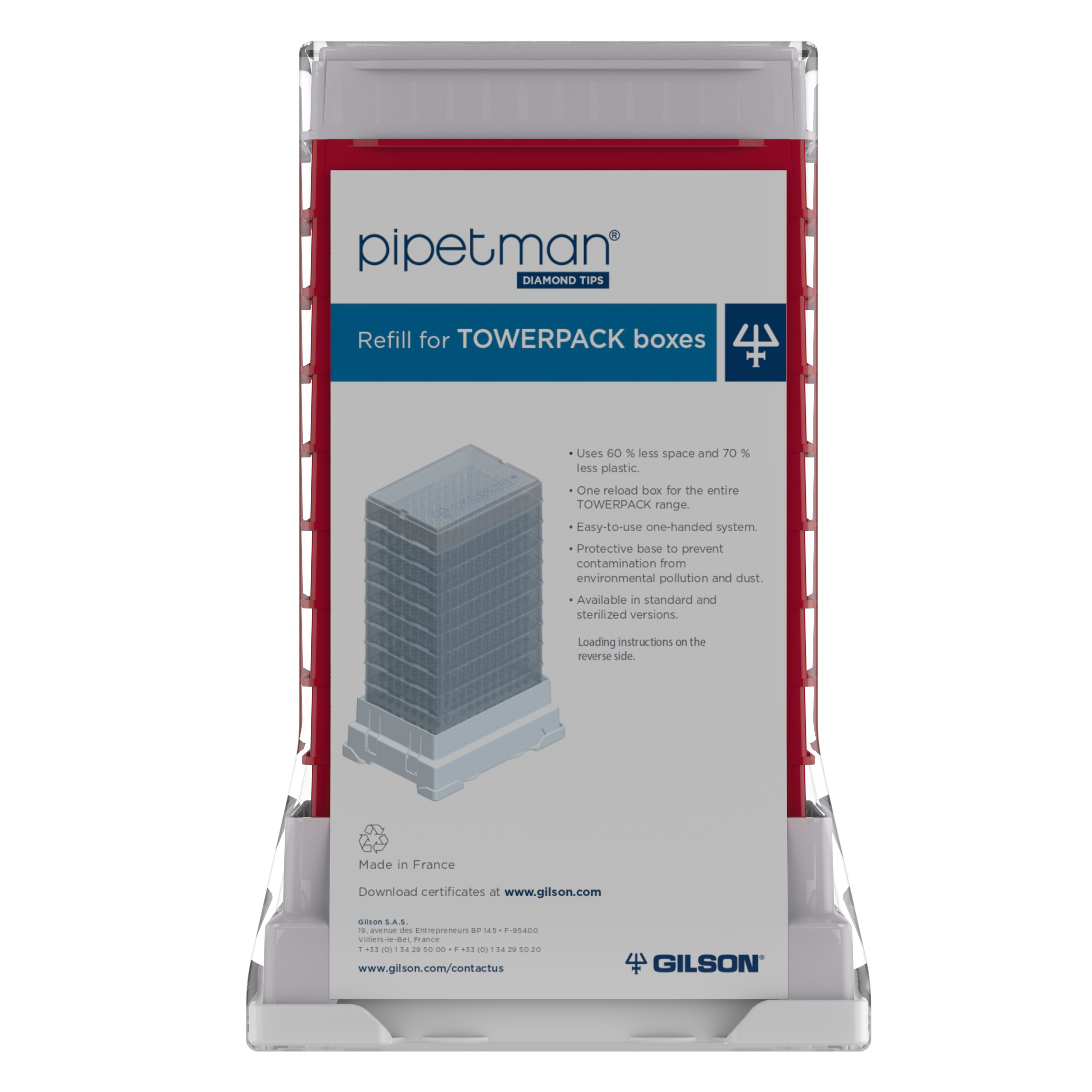 TOWER PACK, DIAMOND TIPS, DL10ST, REFILL STERILIZED
