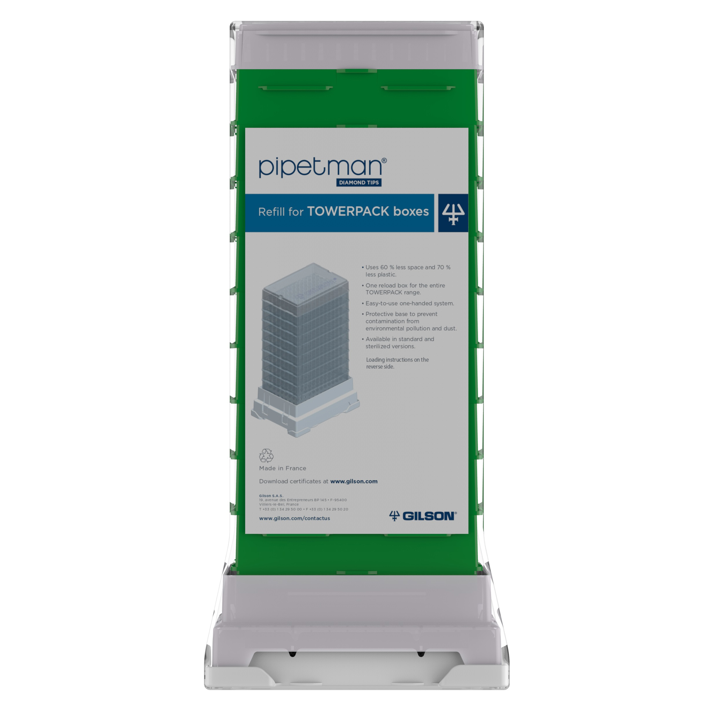 TOWER PACK, DIAMOND TIPS, D300ST, REFILL STERILIZED