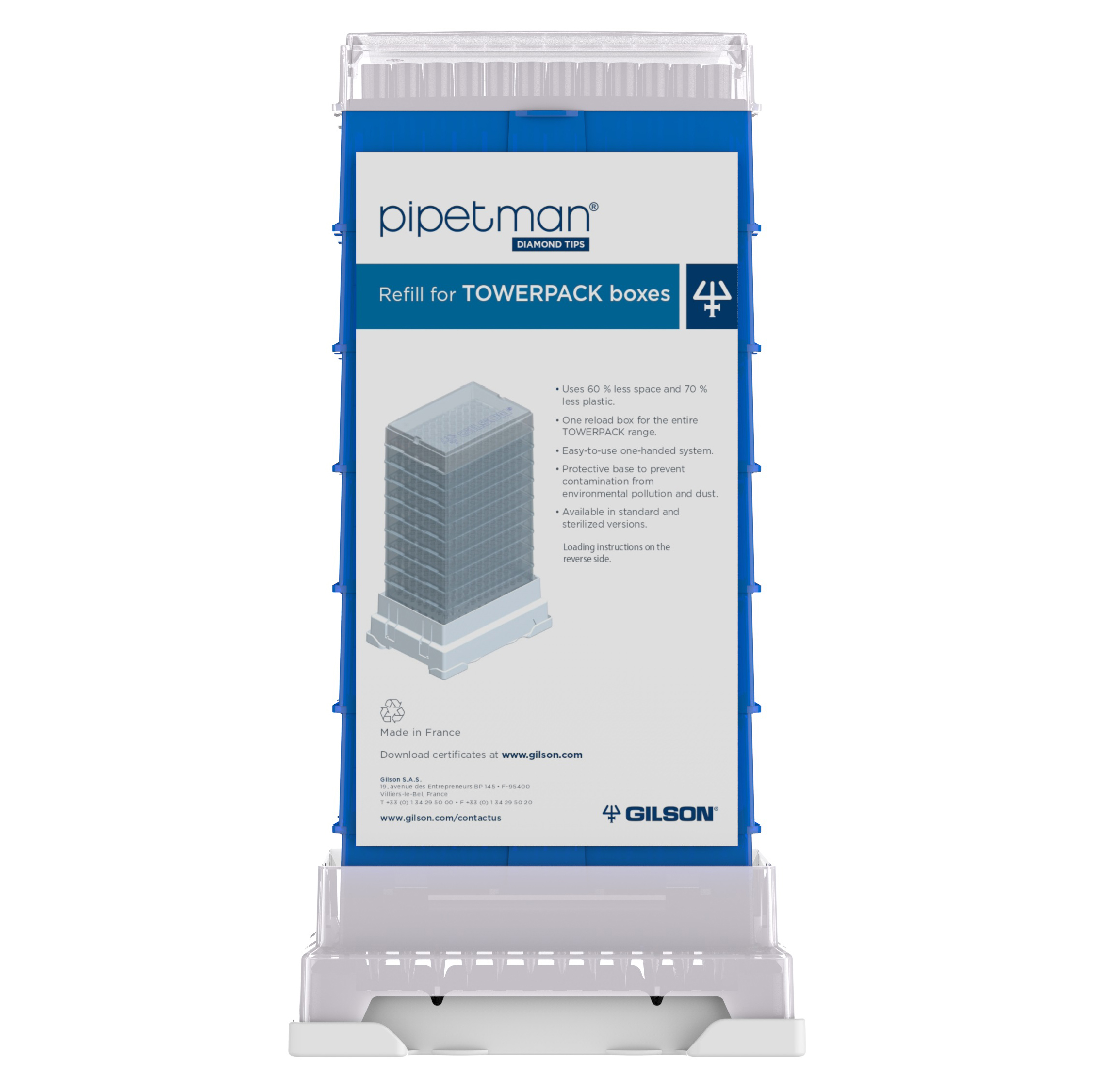 TOWER PACK, DIAMOND TIPS, D1000, REFILL