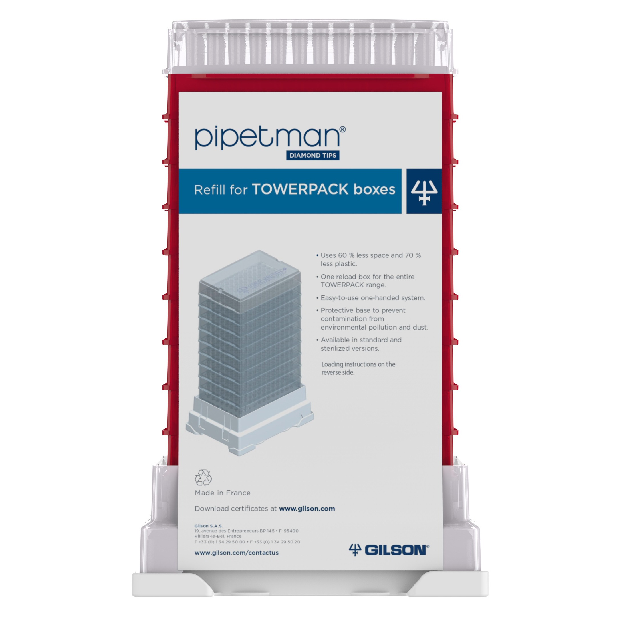 TOWER PACK, DIAMOND TIPS, DL10, REFILL